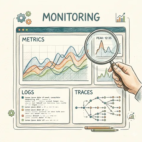 Observabilidad: métricas, logs y trazas